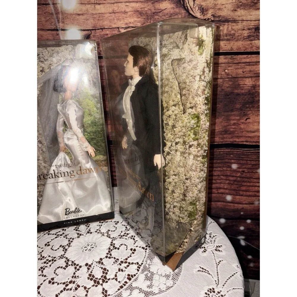 Twilight: Breaking Dawn Pt 1 Bella And Edward Wedding Barbie’s Pink Label